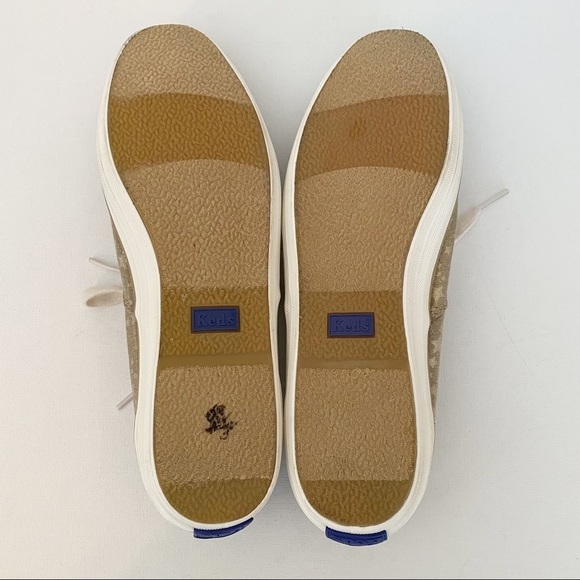 Keds Champion Star Fashion Gold Sneakers - Size 9 - Picture 13 of 14